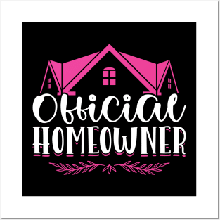 Official Homeowner - New Homeowner Posters and Art